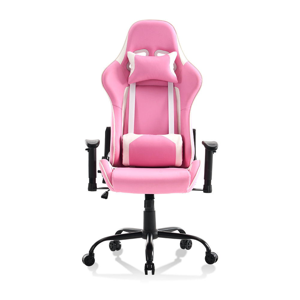 5002 PC Gaming -tuolin toimistotuoli pää- ja takatyynyllä