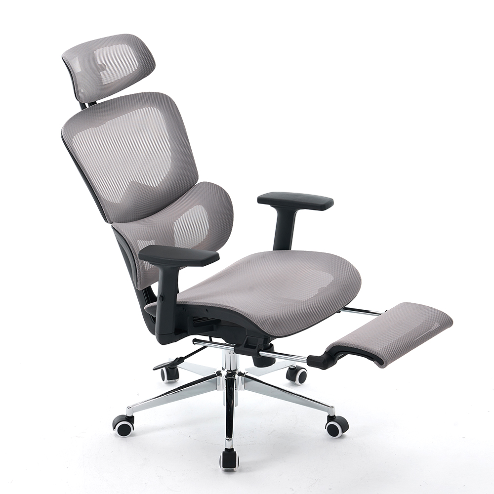 5122 Säädettävä tietokonetuoli ergonominen tuoli 2D käsinojilla kotitoimiston verkkotuoli